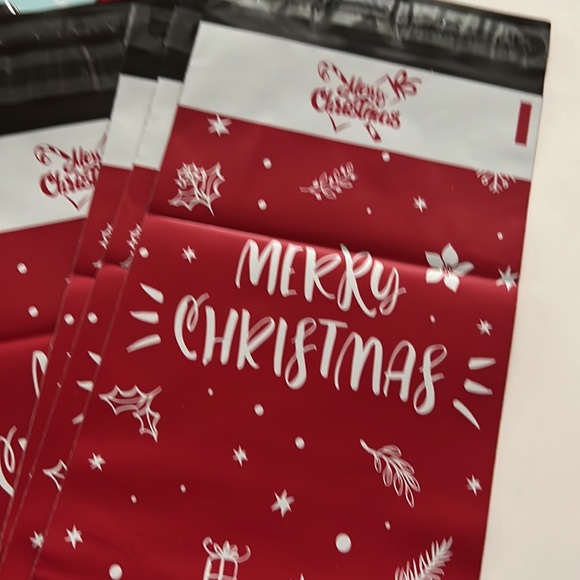 CLEARANCE 35 pcs Mixed Christmas Poly Mailers - Picture 2 of 6